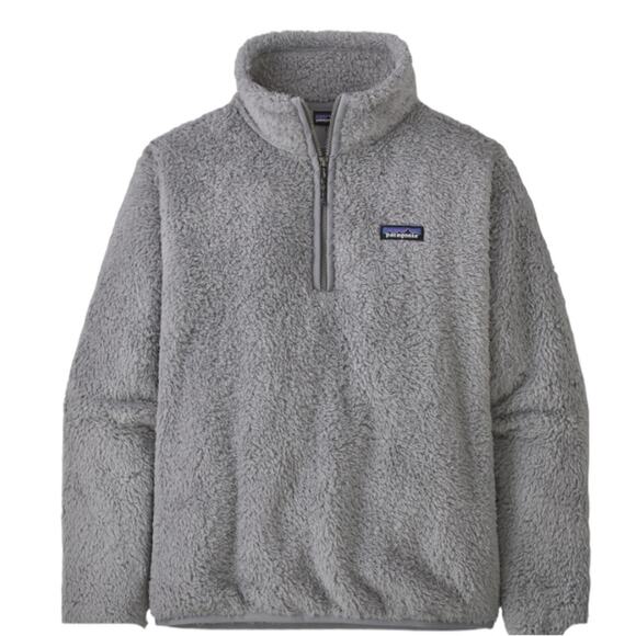 Patagonia Women's Salt Grey Los Gatos 1/4-Zip Fleece Pullover W-845 Sz M - Picture 1 of 11